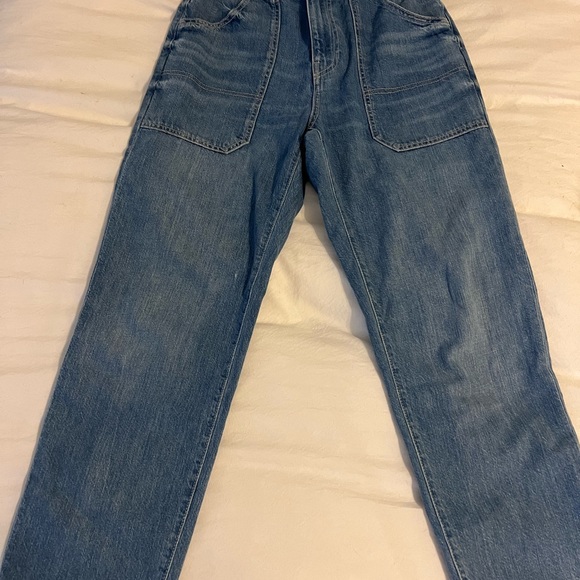 Veronica Beard Arya cropped high-rise straight-leg jeans Sz 27 - Picture 4 of 6